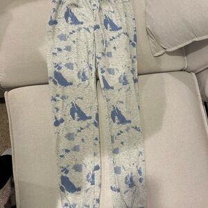 Blue Tie-Dye Joggers